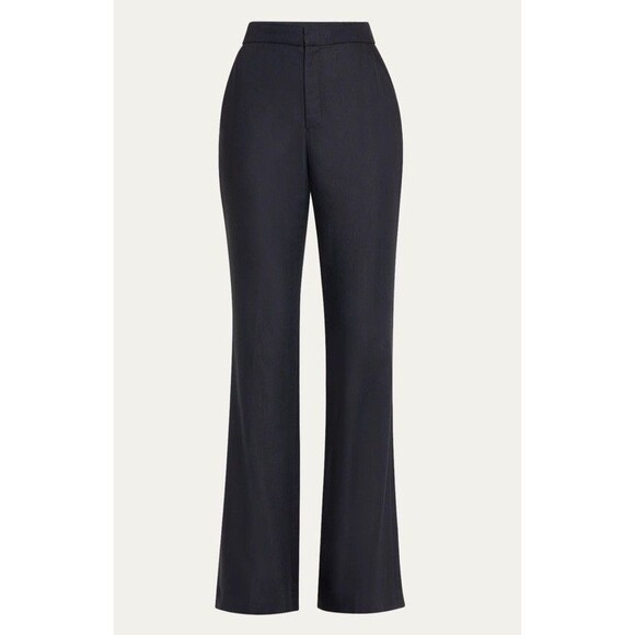 A.L.C. Pants - A.L.C. Sophie II Women's Flare Pants evening blue Size 8 $495 high rise designer